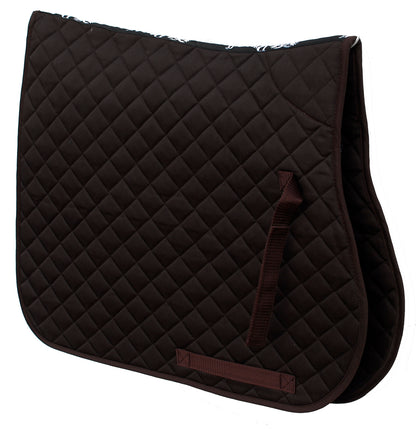 Rhinegold Cotton Quilted Saddle Pad image 2
