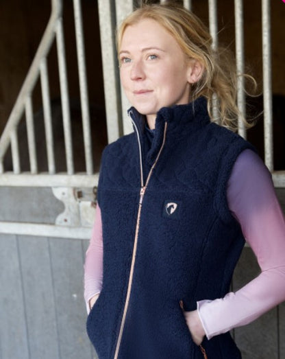 copy of Hy Equestrian Elevate Teddy Fleece Gilet image 6