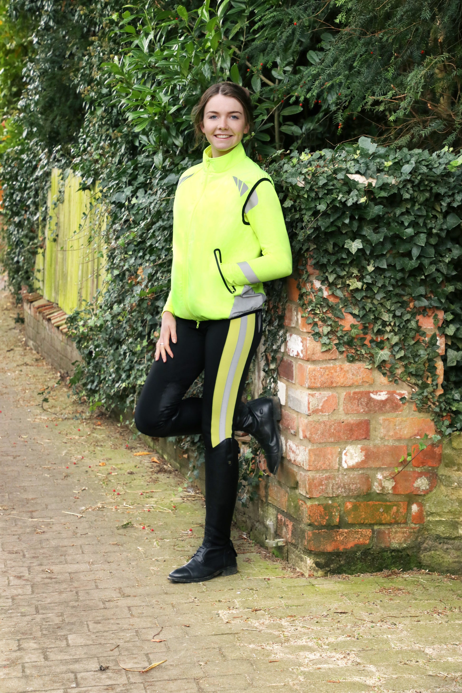 Reflector Gilet by Hy Equestrian - Pass Wide and Slow image 6