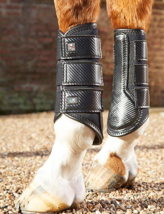 Premier Equine Carbon Air-Tech Single Locking Brushing Boots image 0