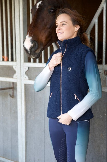 copy of Hy Equestrian Elevate Teddy Fleece Gilet image 5