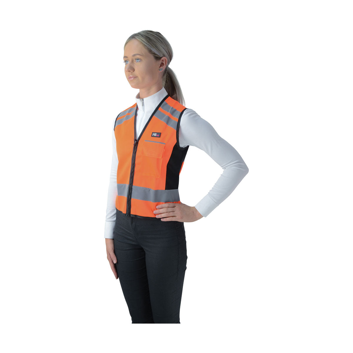 HYViz Reflective Waistcoat - Pass Wide and Slow image 3
