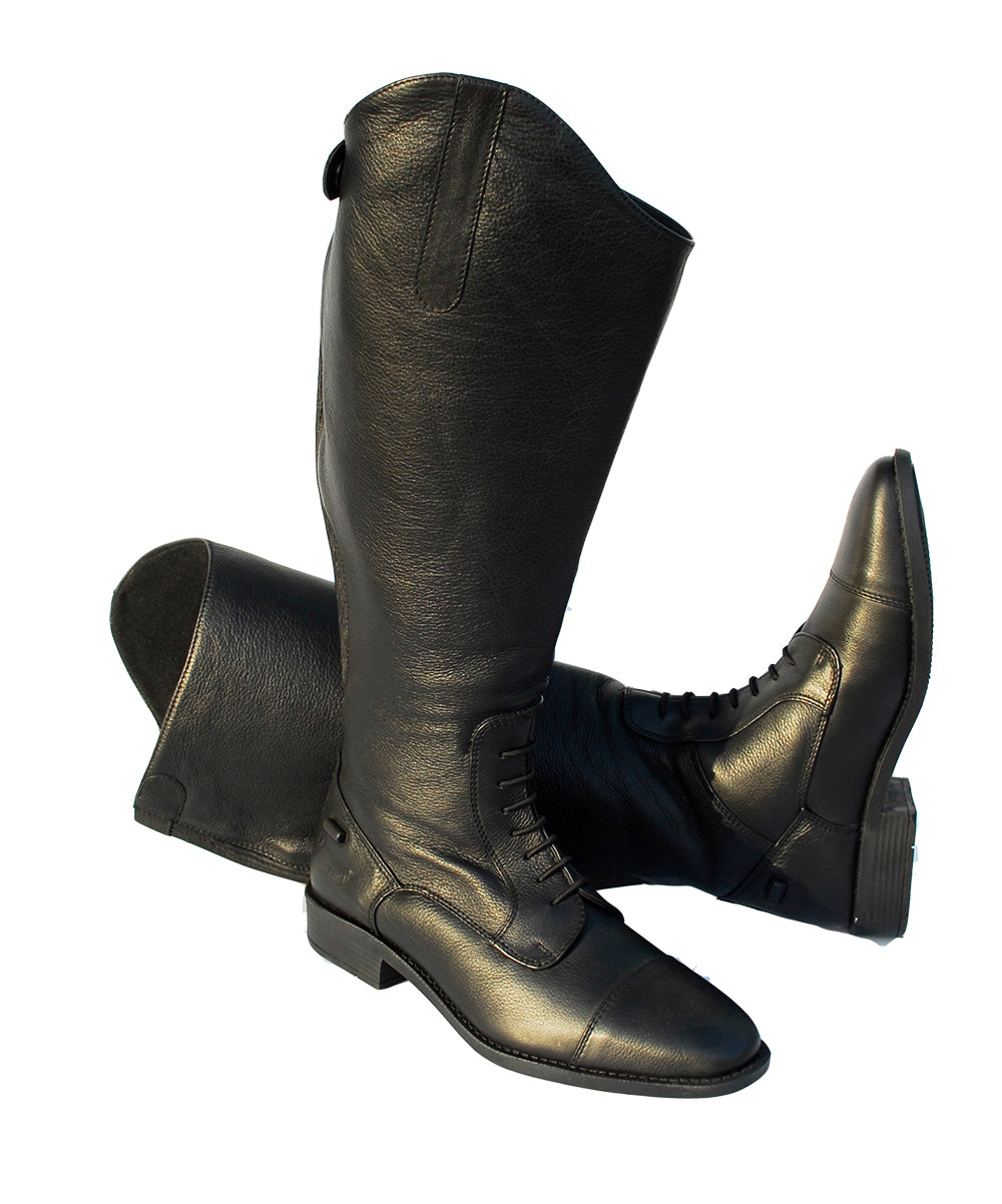 Rhinegold Elite Luxus Extra Wide Leather Riding Boot image 2